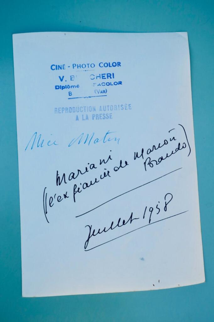Marlon Brando Silver Print Photograph 1958