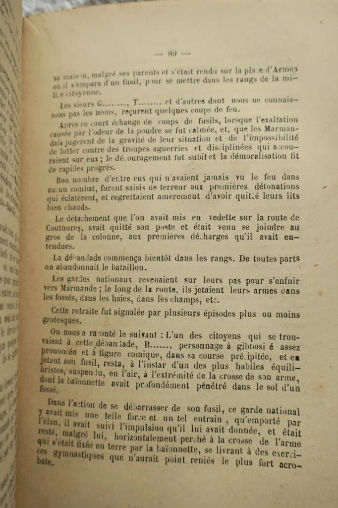 Marmande PROSCRIPTIONS DE MARMANDE (LOT ET GARONNE) 2 DECEMBRE 1851
