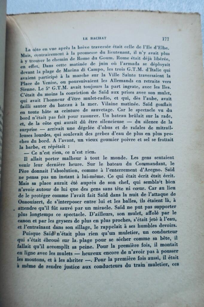 maroc Goumier légende du Goumier Saïd