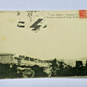 Marseille parc Borély Marseille aviation Fischer traverse La plage au-dessus