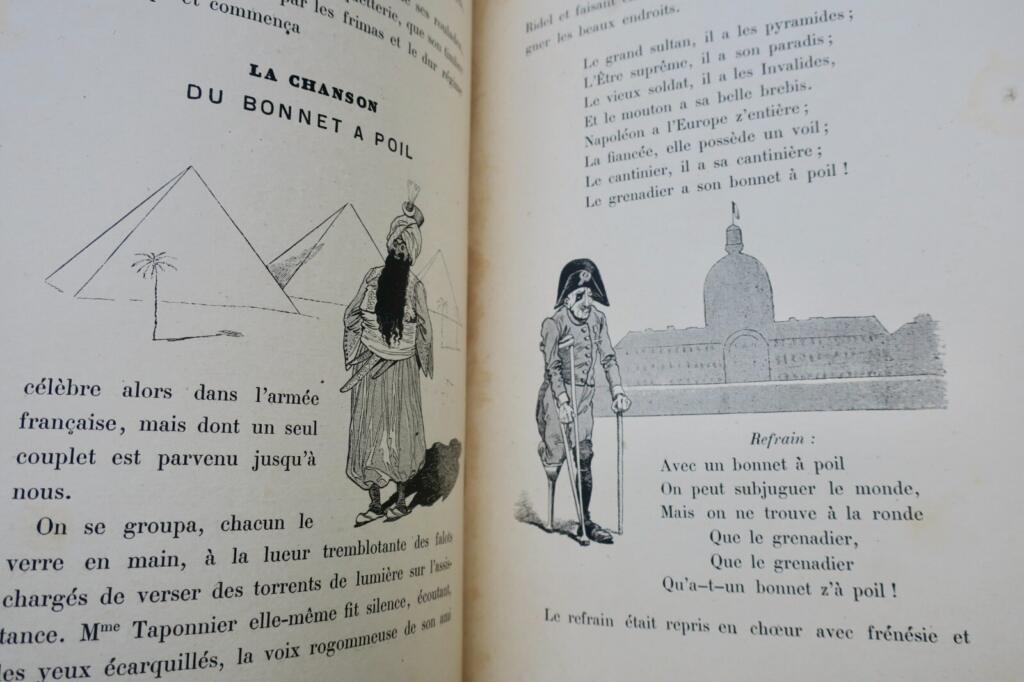 Eine Soldatenmütze: Geschichte und Illustration