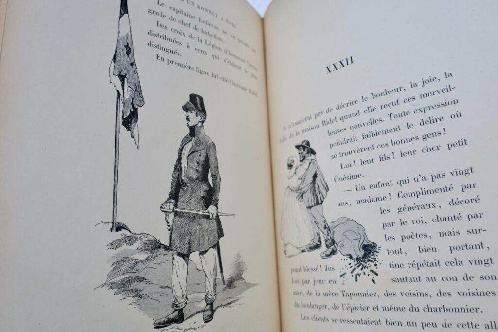 Eine Soldatenmütze: Geschichte und Illustration