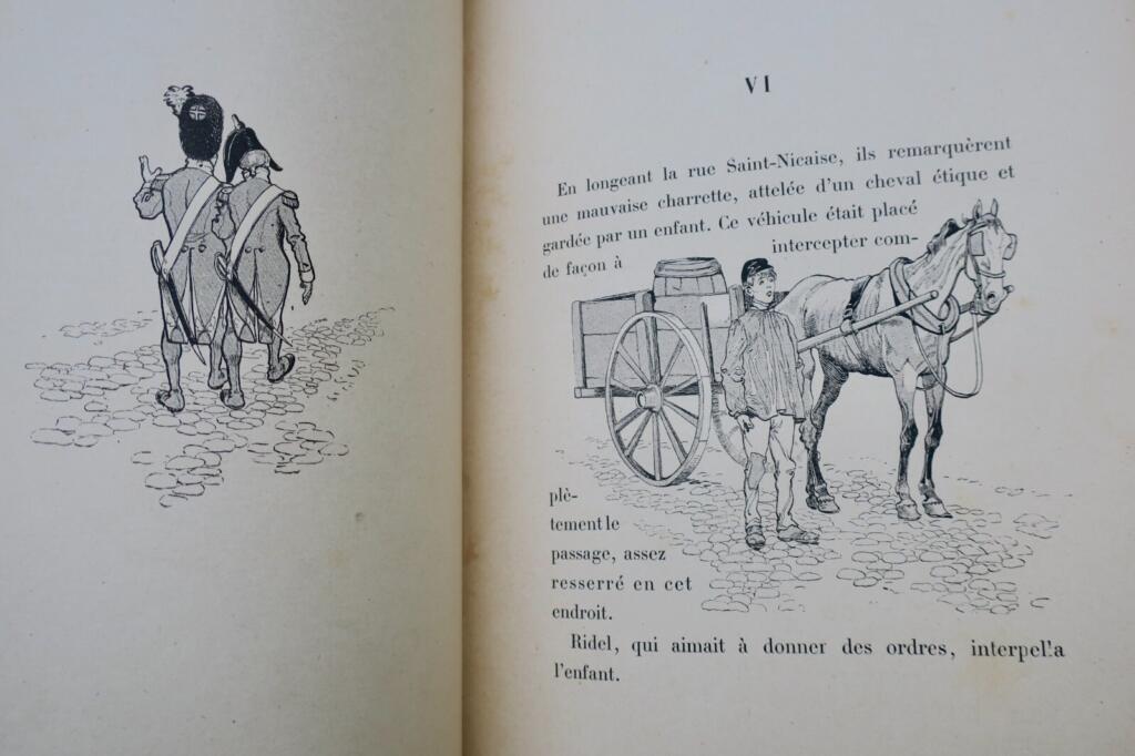 Eine Soldatenmütze: Geschichte und Illustration
