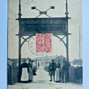 MARTIGNAS PAR MERIGNAC RESTAURANT ET CAFE BEAUBOIS 1907