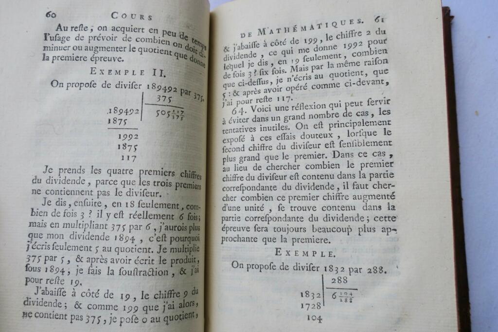 Mathematics Course for Pavilion Guards