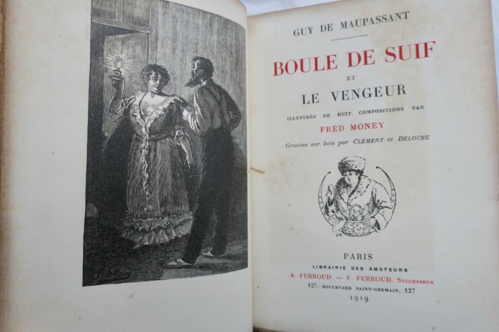 Two Tales by Maupassant with Fred Money Illustrations