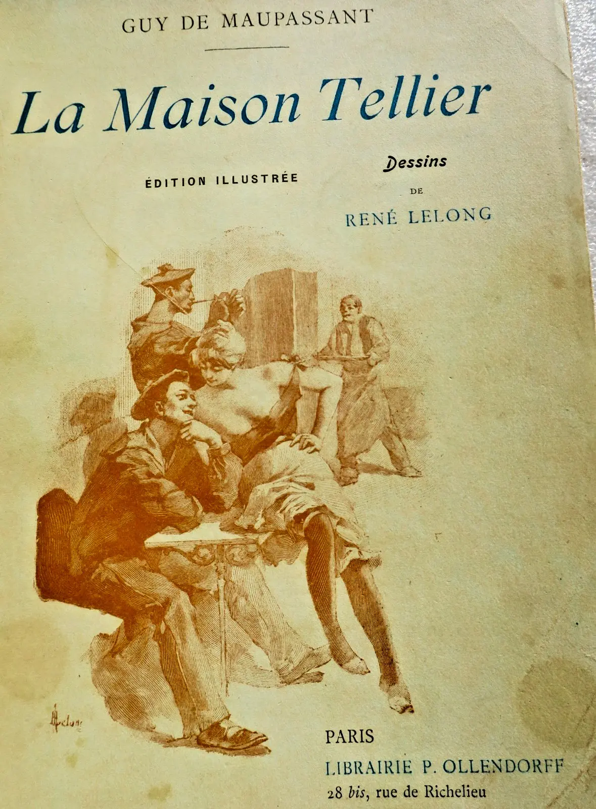 MAUPASSANT La Maison Tellier 1891 – Image 4