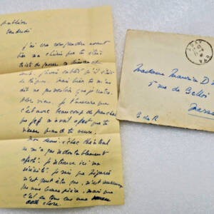 Maurice DRUON lettre autographes signée