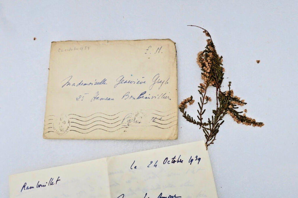 Autografischer Brief von Maurice Druon