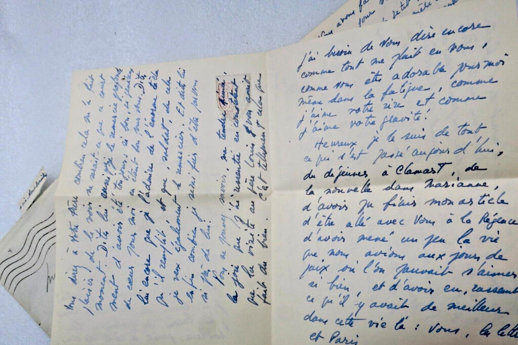 Personal correspondence from military service