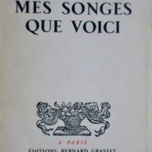 MAUROIS Mes songes que voici dédicacé