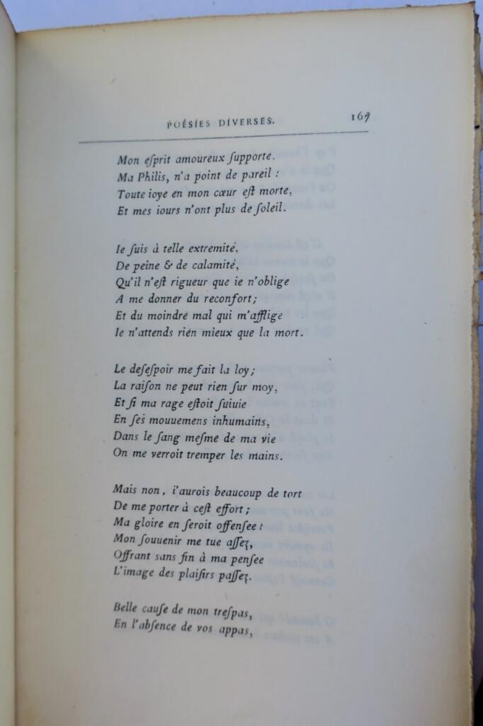 Die Gesammelten poetischen Werke von François de Maynard