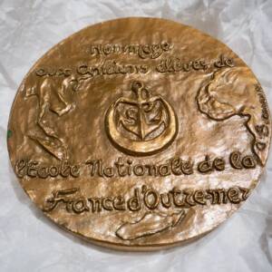 Médaille bronze Jan Jollenhaven 70 mm. OUTRE-MER