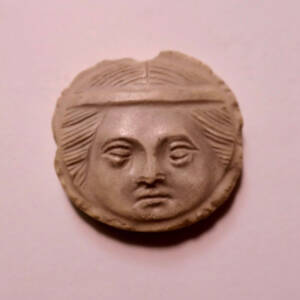 Médaille en plâtre 26 mm