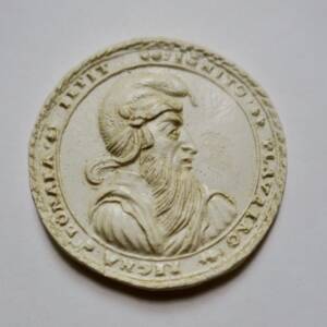 Médaille en plâtre 36 mm