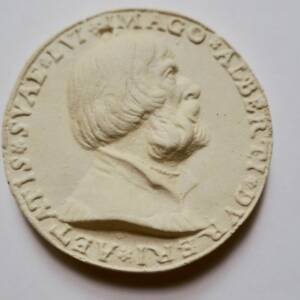 Médaille en plâtre 38 mm