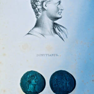 Médaille Iconographie de la bibliothèque latine explication des médailles 1885