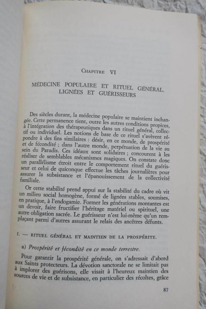 Médecine populaire d’ hier et d’aujourd’ hui