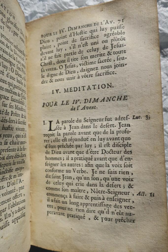 Meditationen über die Geheimnisse des Glaubens (1712)