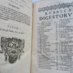 Medulla Justiniana or clear exposition of civil law according to the Digest 1666
