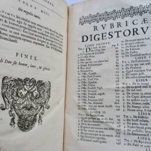 Medulla iustiniana sive dilucida totius iuris civilis juxta digestorum 1666
