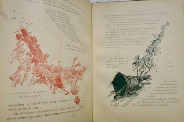 Bretonisches Märchen mit lebhaften Illustrationen