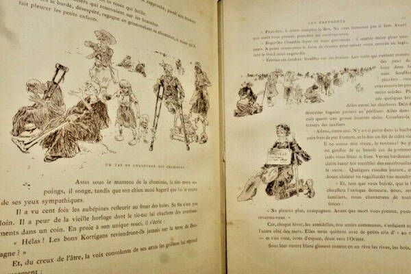 Bretonisches Märchen mit lebhaften Illustrationen