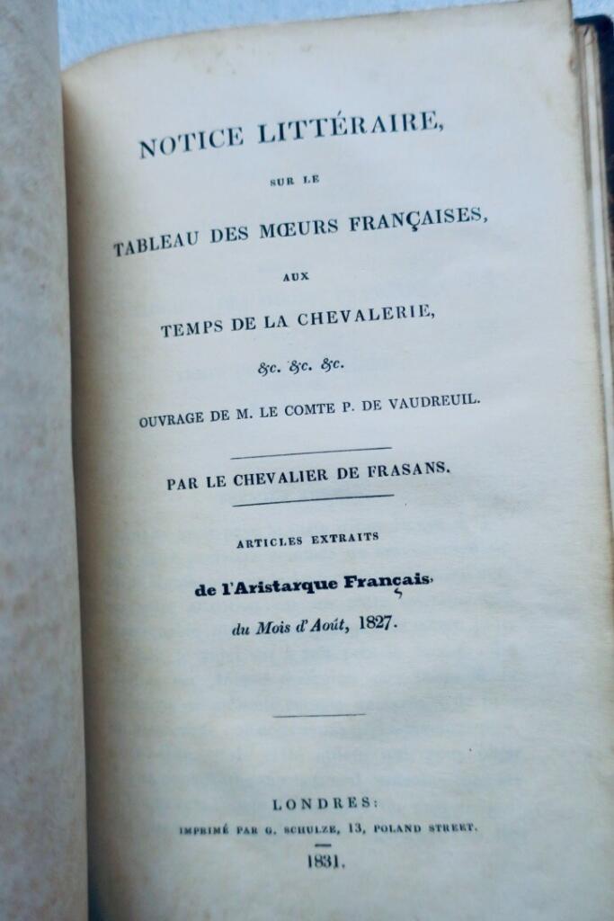 Historical and Literary Writings