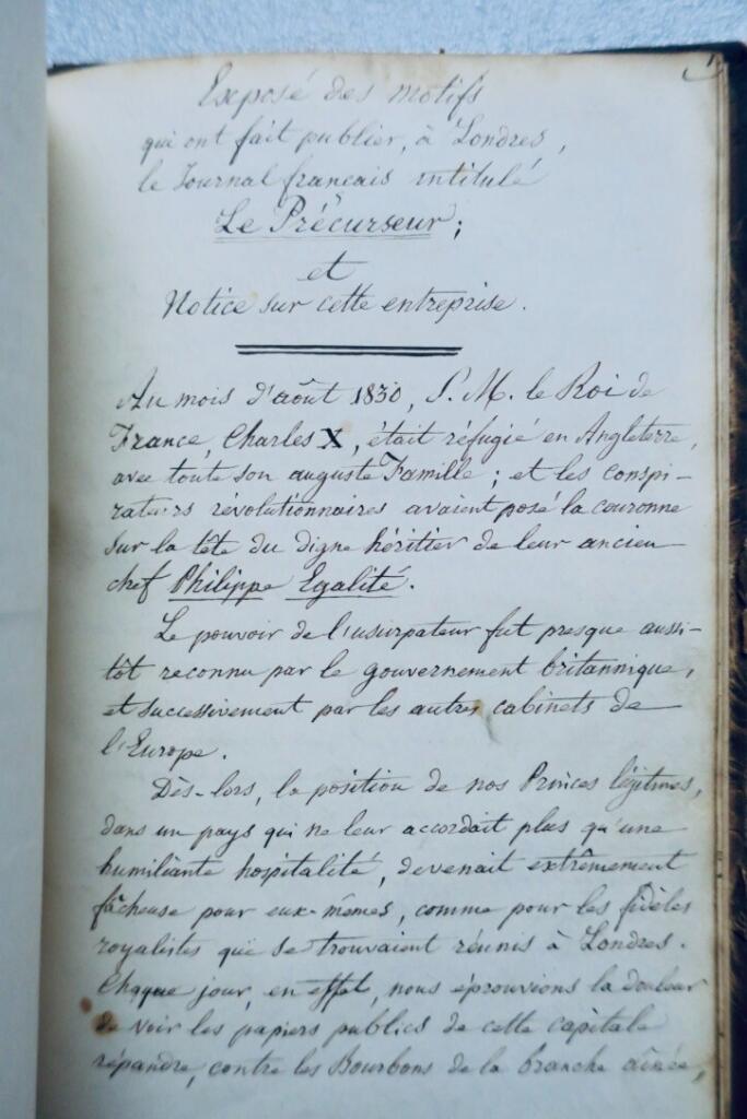 Historical and Literary Writings