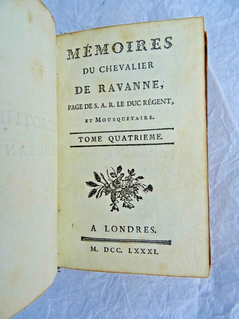 Memoiren des Chevalier de Ravanne, königliche Page und Musketier