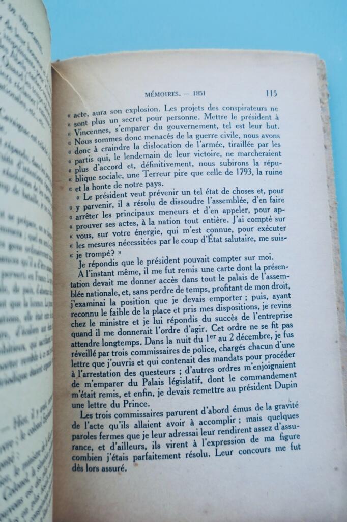 Mémoires du comte Horace de Viel Castel sous le règne de Napoléon III 1851-1864
