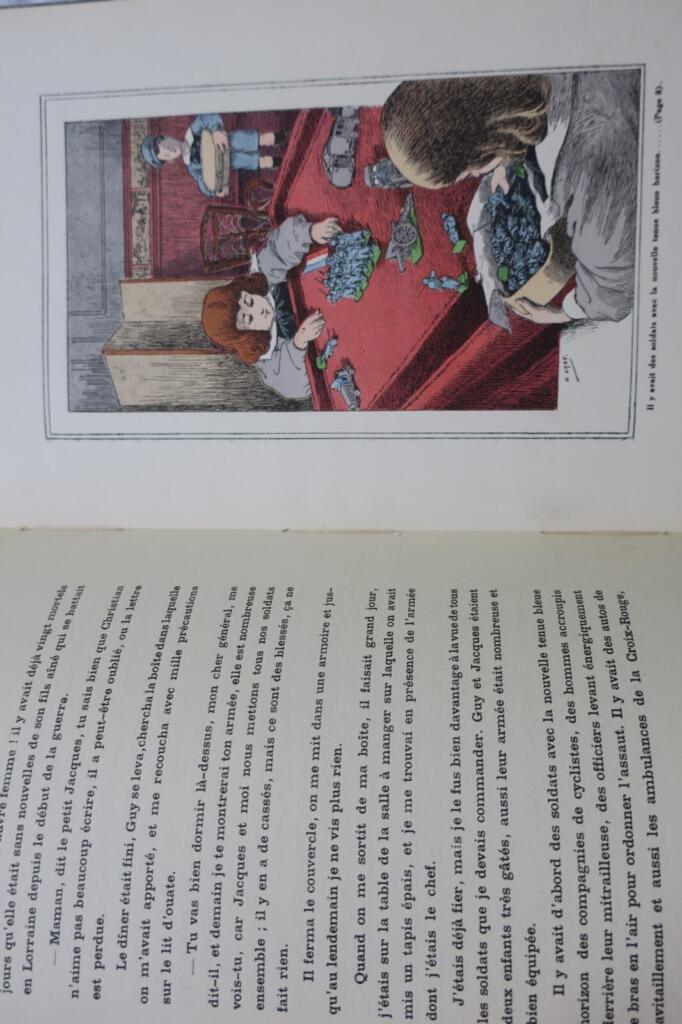 Mémoires du général Joffre en plomb. Illustrations de H. Gray