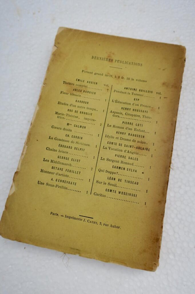 MÉRIMÉE Prosper Les Cosaques d&rsquo;autrefois 1890