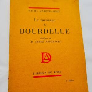 message de Bourdelle