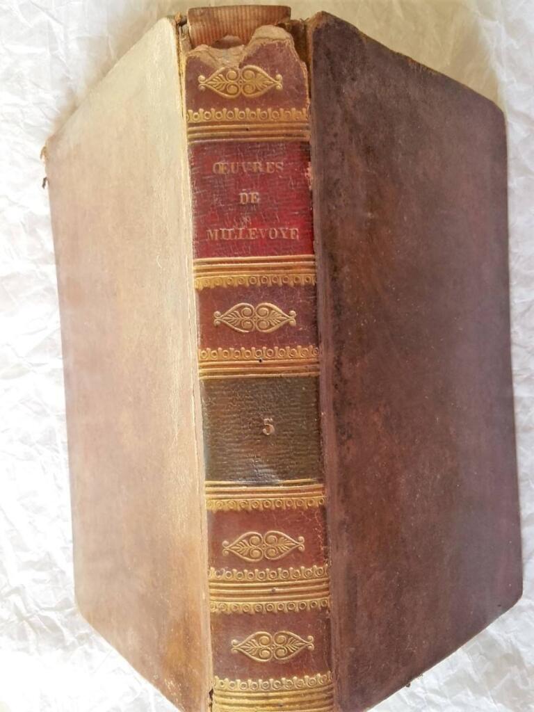 MILLEVOYE OEUVRES COMPLETES DE MILLEVOYE 1823