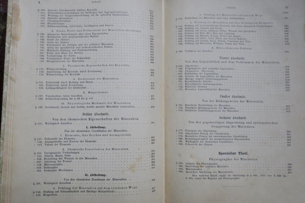 Mineralogie Elemente der Mineralogie 1901