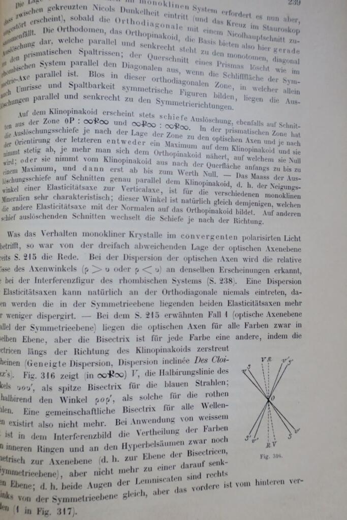 Mineralogie Elemente der Mineralogie 1901