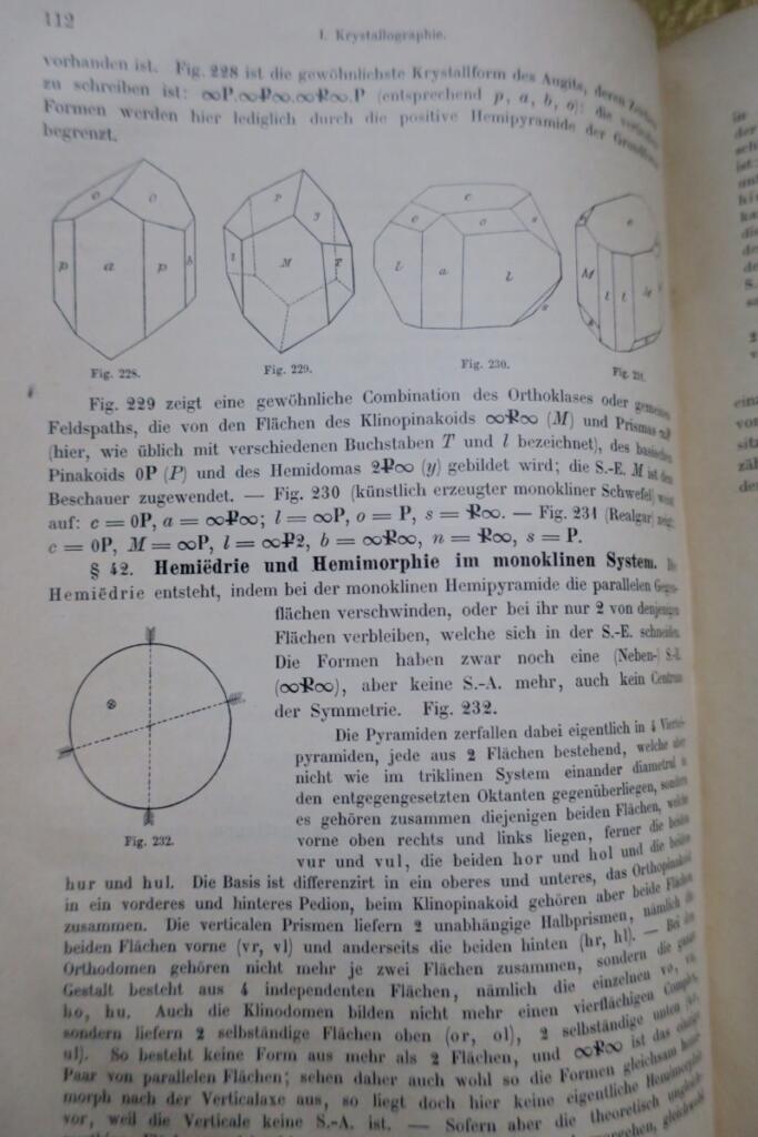 Mineralogie Elemente der Mineralogie 1901