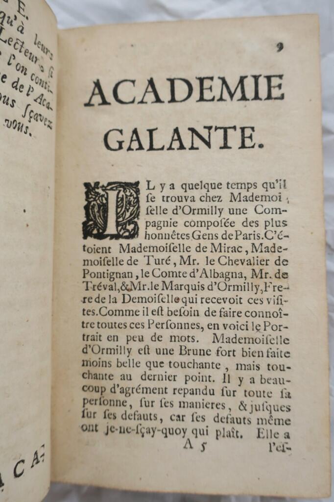 Curious Stories from the Galant Academy
