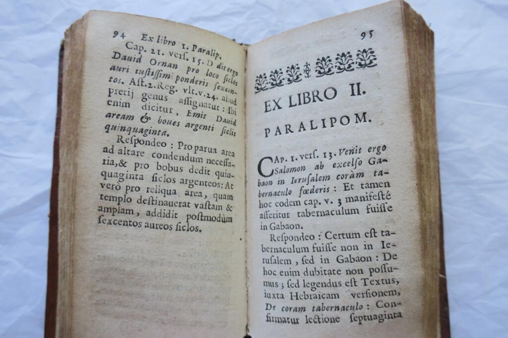 Apparent Contradictions in Holy Scripture