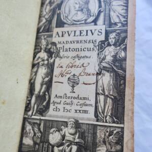 Mini APULÉE Apuleius madaurensis platonicus... 1624