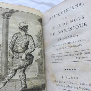 Mini ARLIQUINIANA, ou Jeux de mots de Dominique et autres..1801