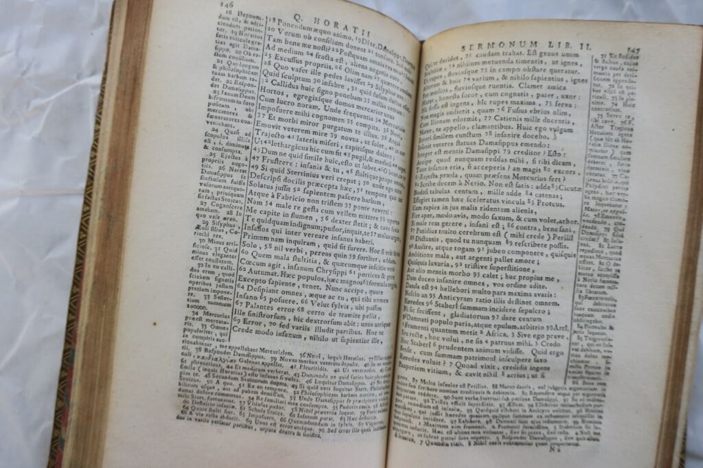 Horace QUINTI HORATII FLACCI POEMATA 1767