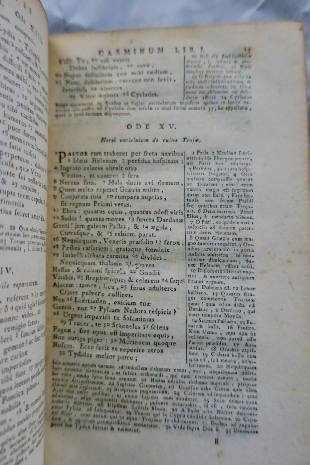 Horace QUINTI HORATII FLACCI POEMATA 1767