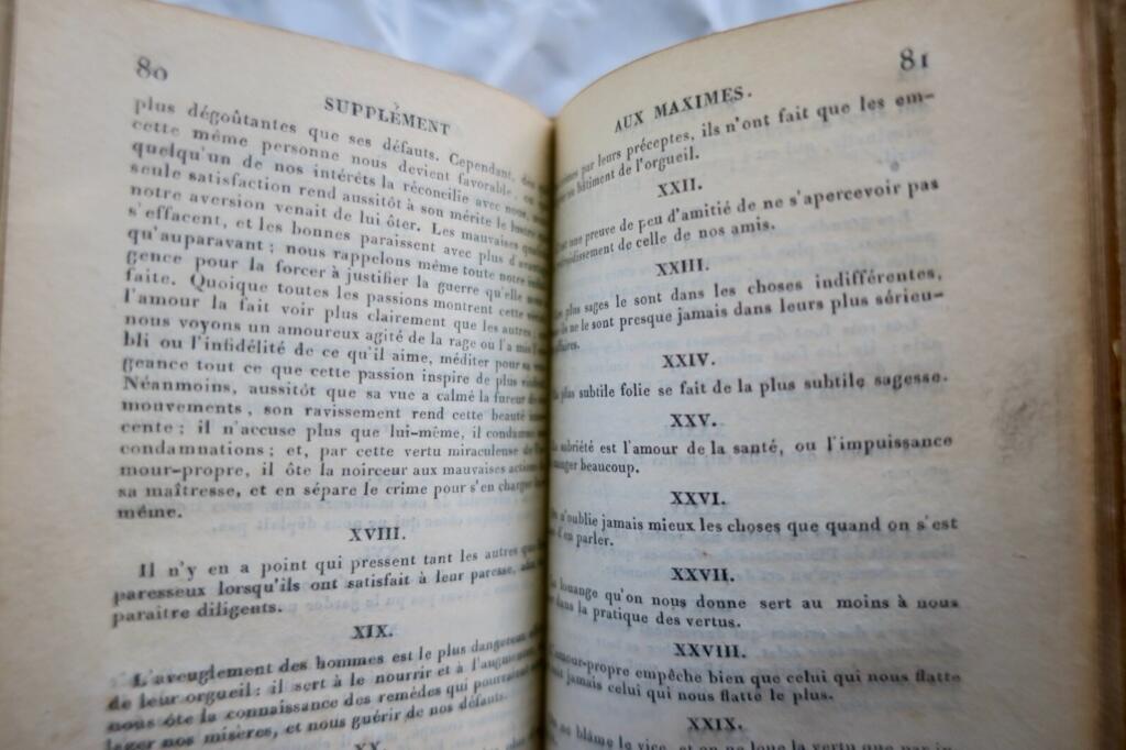 Mini-Werke von La Rochefoucauld