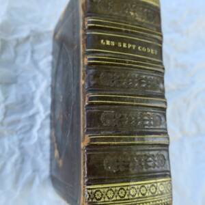 mini Roret Les sept codes 1830 66 x 106 mm.