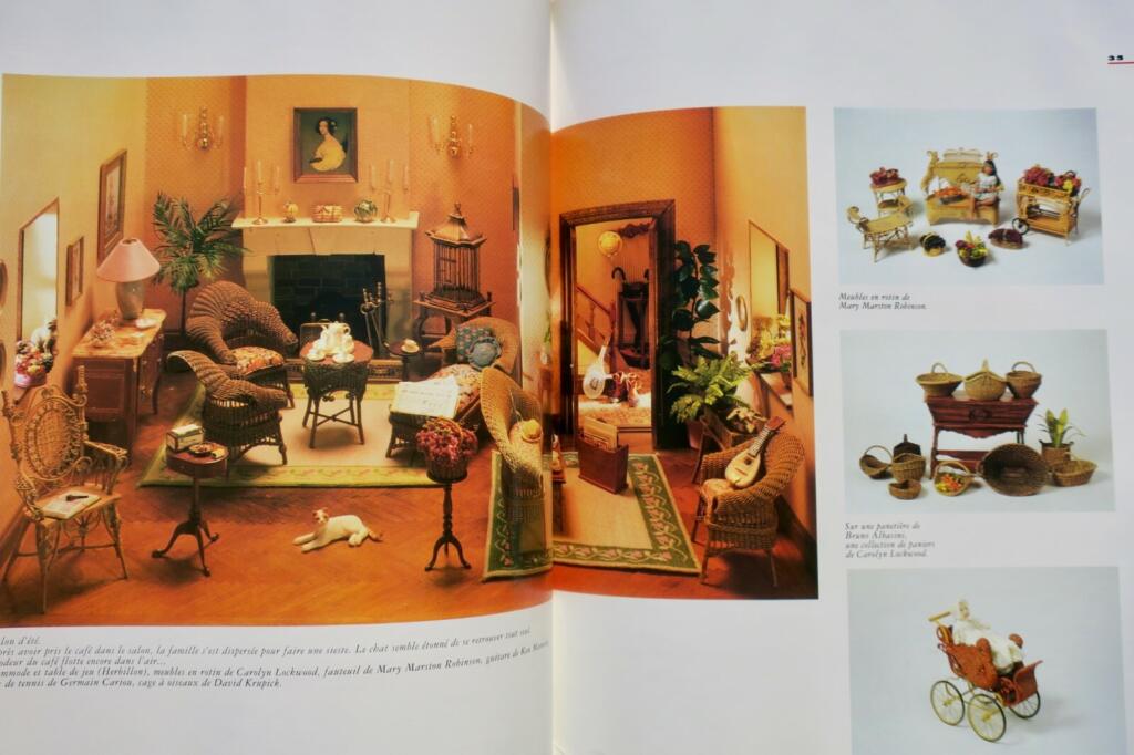 MINIATURES D&rsquo;ART LES MAISONS DE POUPEES D&rsquo;AUJOURD&rsquo;HUI