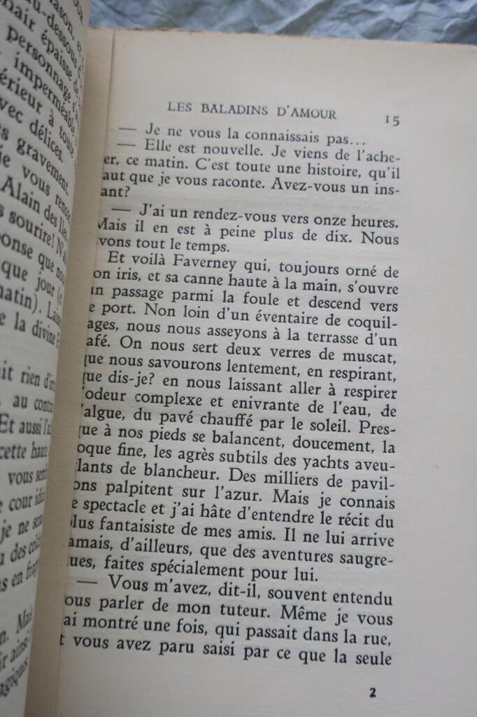 MIOMANDRE (Francis de). Les Baladins d’amour