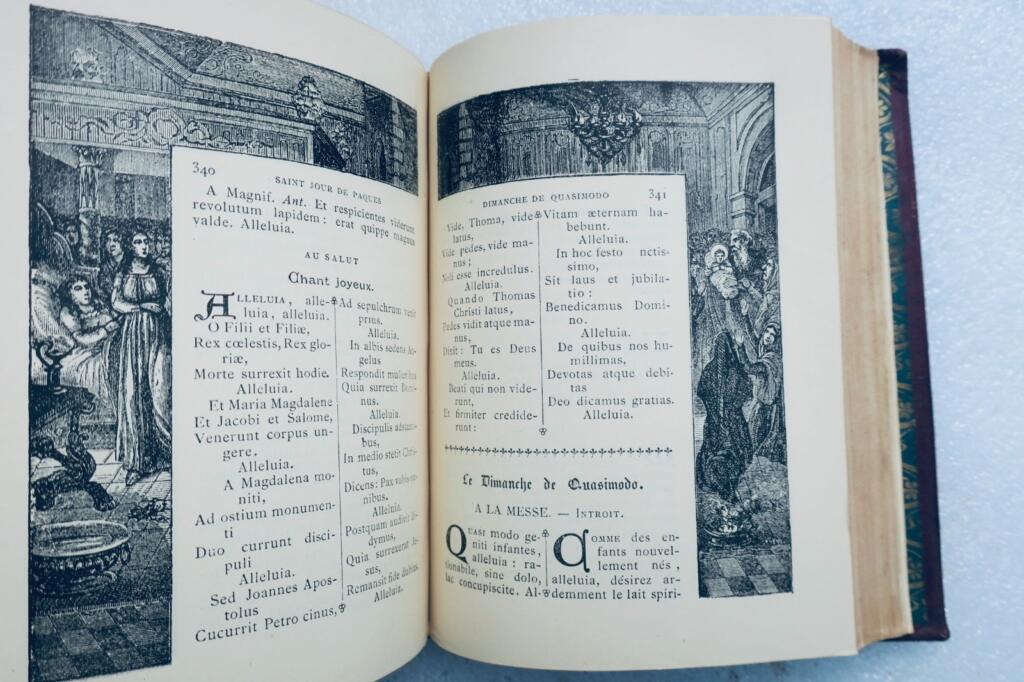 MISSEL ROMAIN CONTENANT LES OFFICES DE TOUS LES DIMANCHES 1889