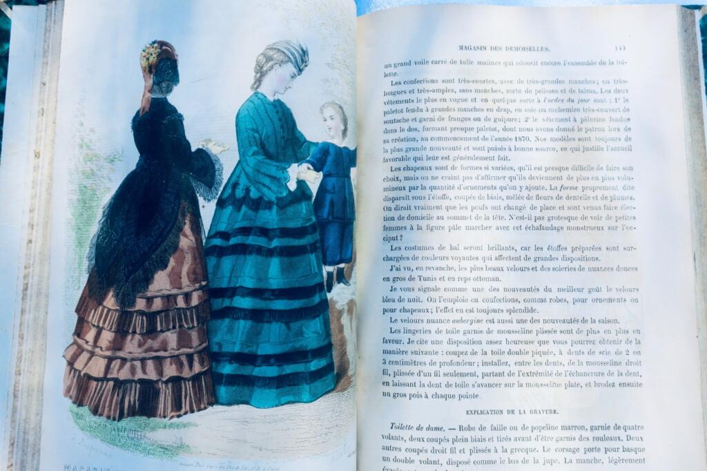 Modezeitschrift von 1864-1870